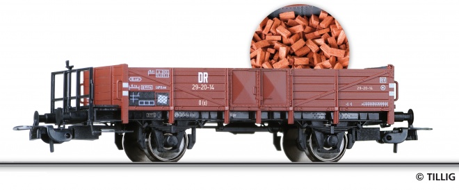 Gondola car loaded with bricks<br /><a href='images/pictures/Sachsenmodelle/76593_HM.jpg' target='_blank'>Full size image</a>